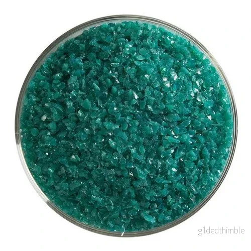 Be 0144-0002 Turkosgrön Opaque Fritt Medium Be 0144-0002 Turkosgrön Opaque Fritt Medium