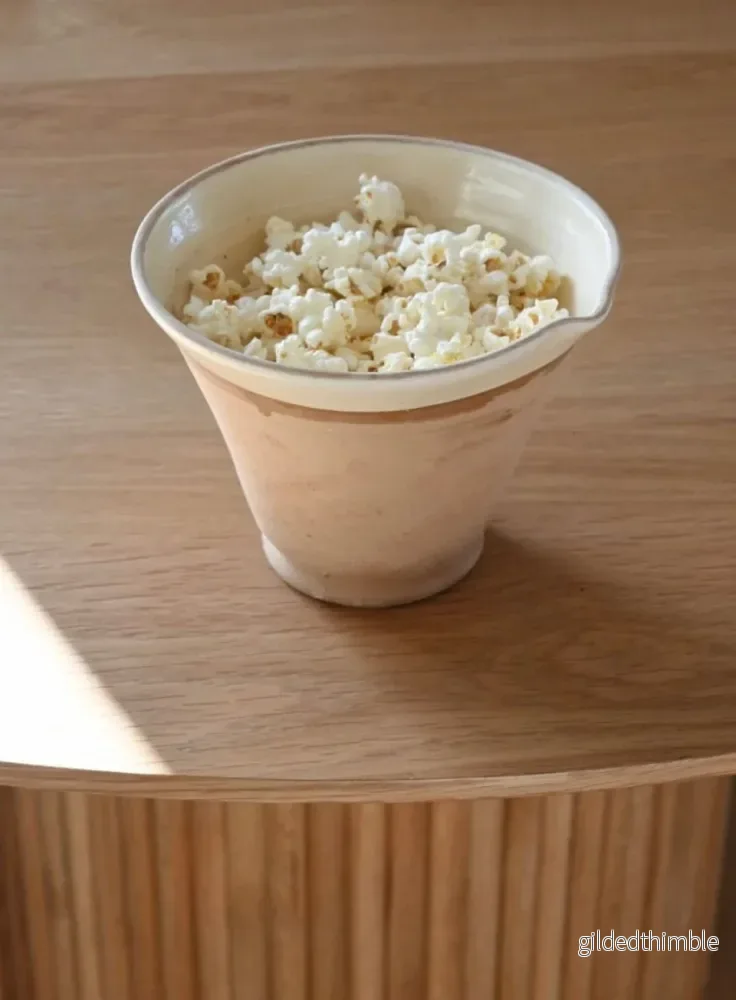 Skål 'Spillkum' Rustik Vit (liten) - Bild 2