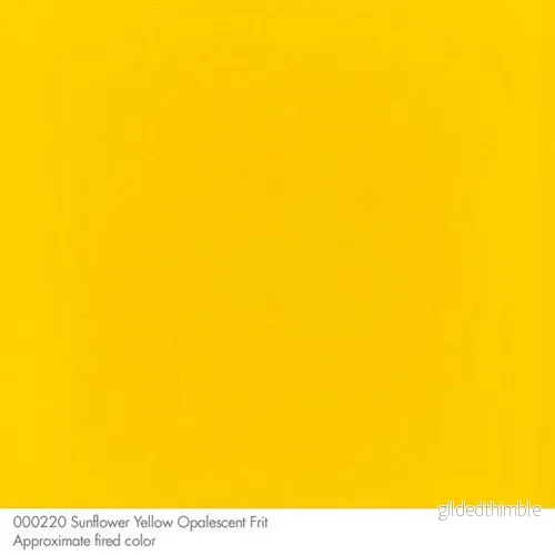 Bullseye 0220-0003 Solros Gul Opak Frit Grov - Bild 2