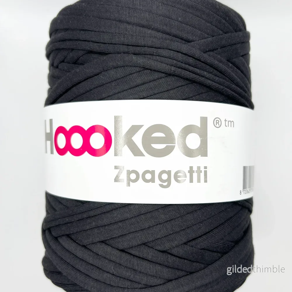 Zpagettigarn CHARCOAL KISS