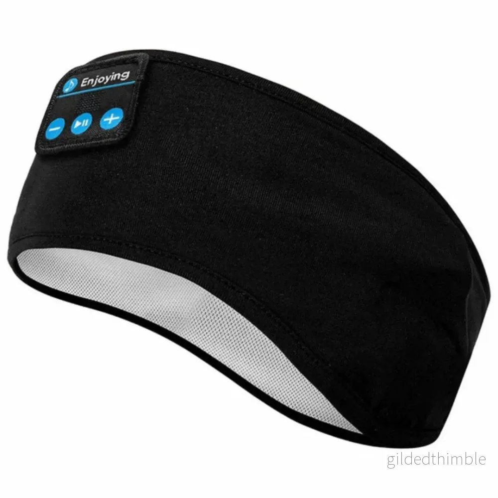Bluetooth pannband med hörlurar – mjukt & trådlöst - Bild 2