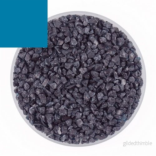 Float Fritt Blue-Green 0096 Grain 5 Transp. 1000g Float Fritt Blue-Green 0096 Grain 5 Transp. 1000g