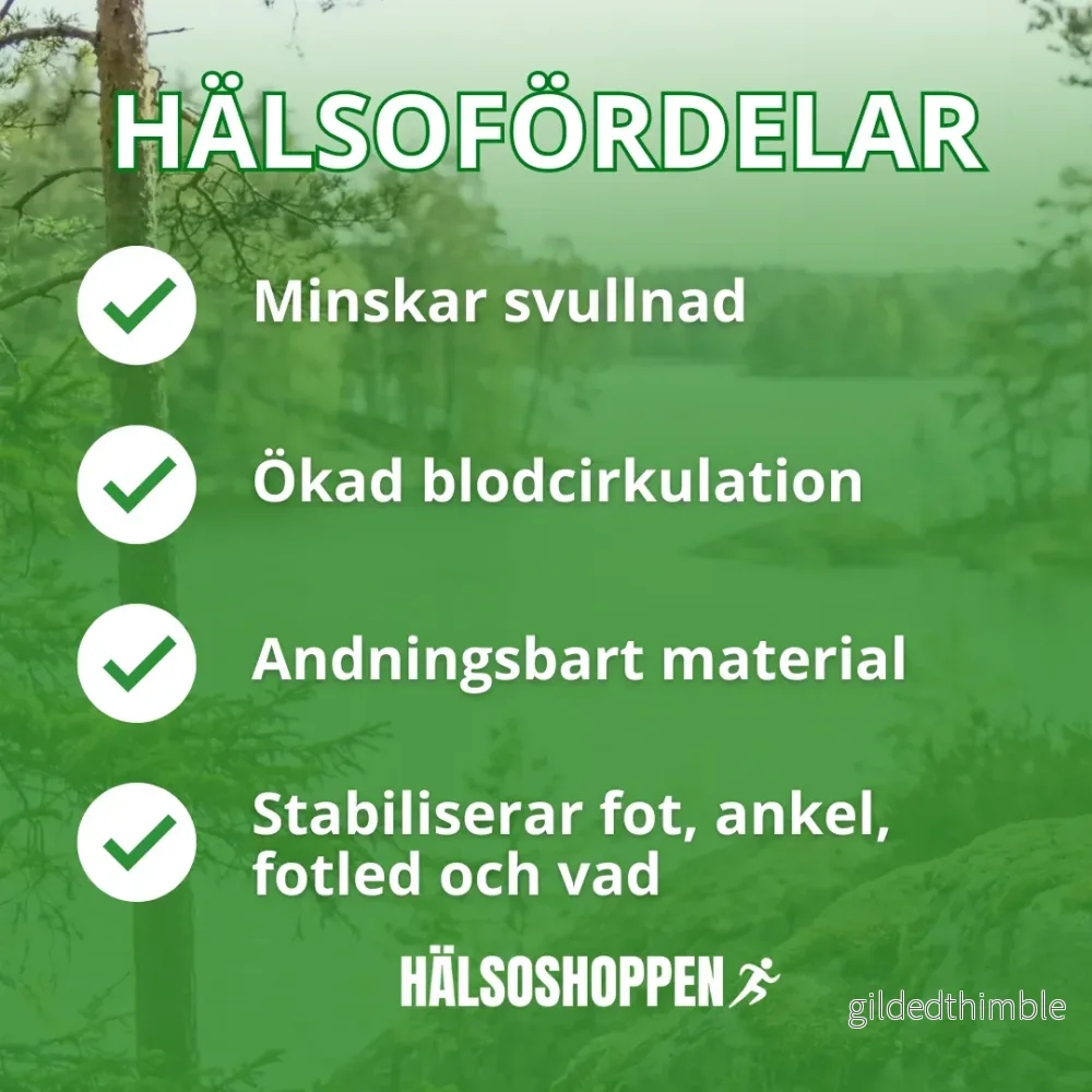 3 Par Långa Kompressionsstrumpor – Komfort och Stöd för Aktiva Dagar - Bild 3