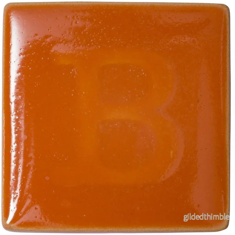 Lergodsglasyr 9604 Orange