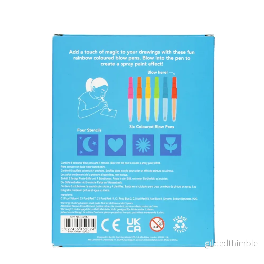 Magic Rainbow Blow Pens - Bild 3