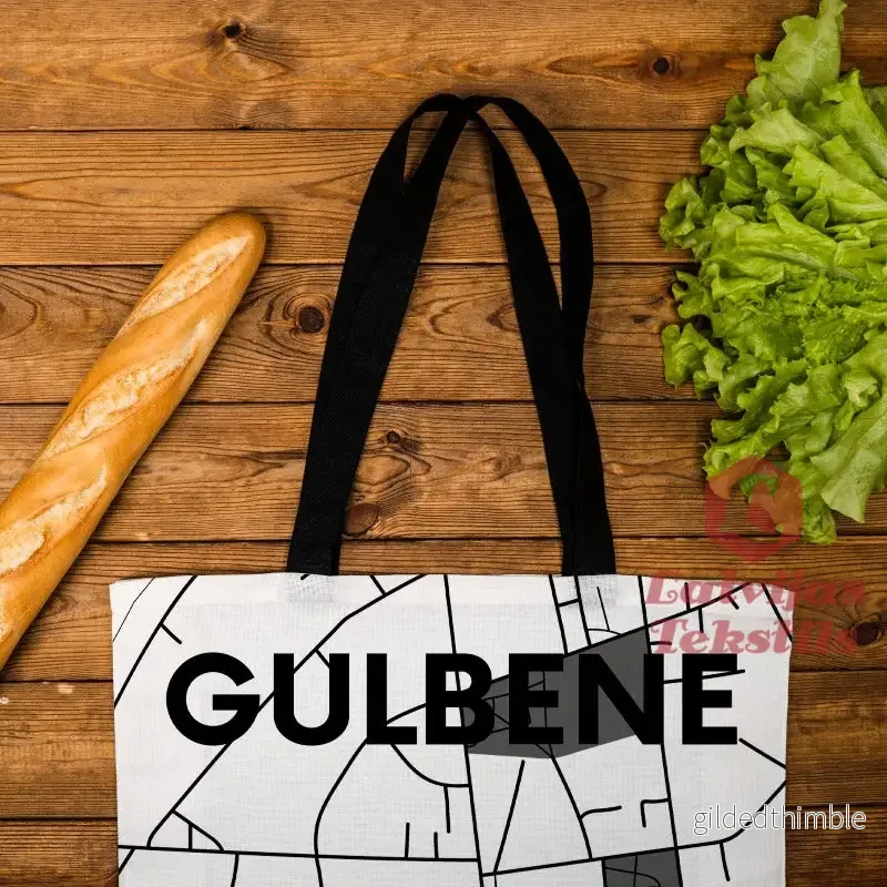 Lina vai kokvilnas auduma maisiņš "Gulbene" - Bild 2