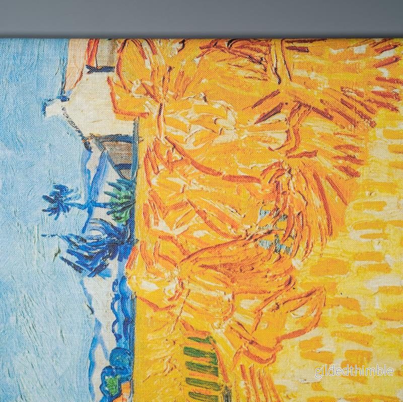 Lina dvielis | Vinsents van Gogs "Kukurūzas ievākšana" - Bild 3