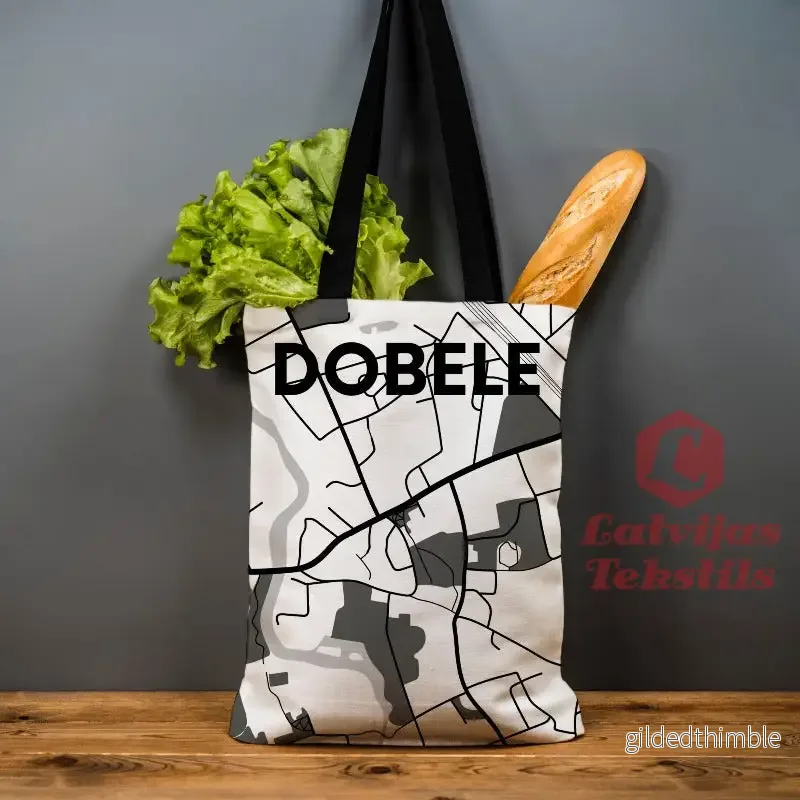 Lina vai kokvilnas auduma maisiņš ”Dobele”