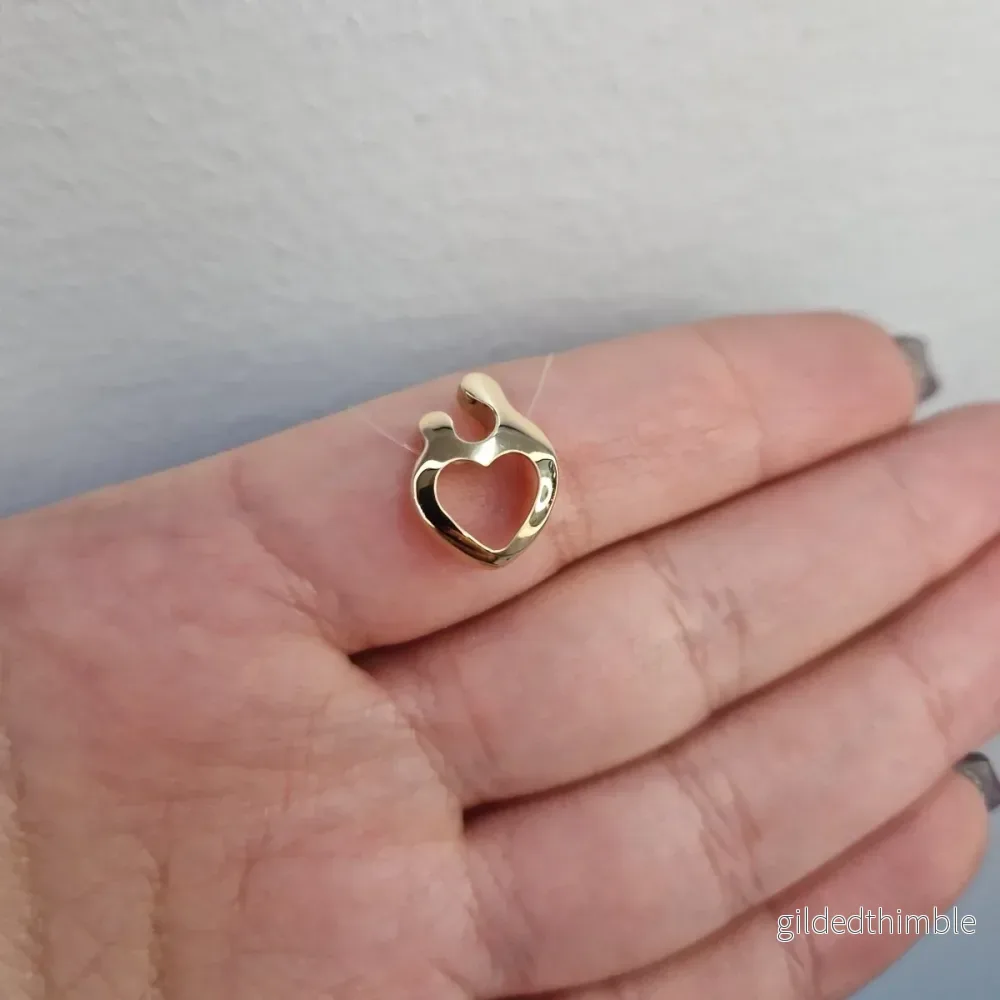 Hängsmycke Mamma och Barn 18k guld