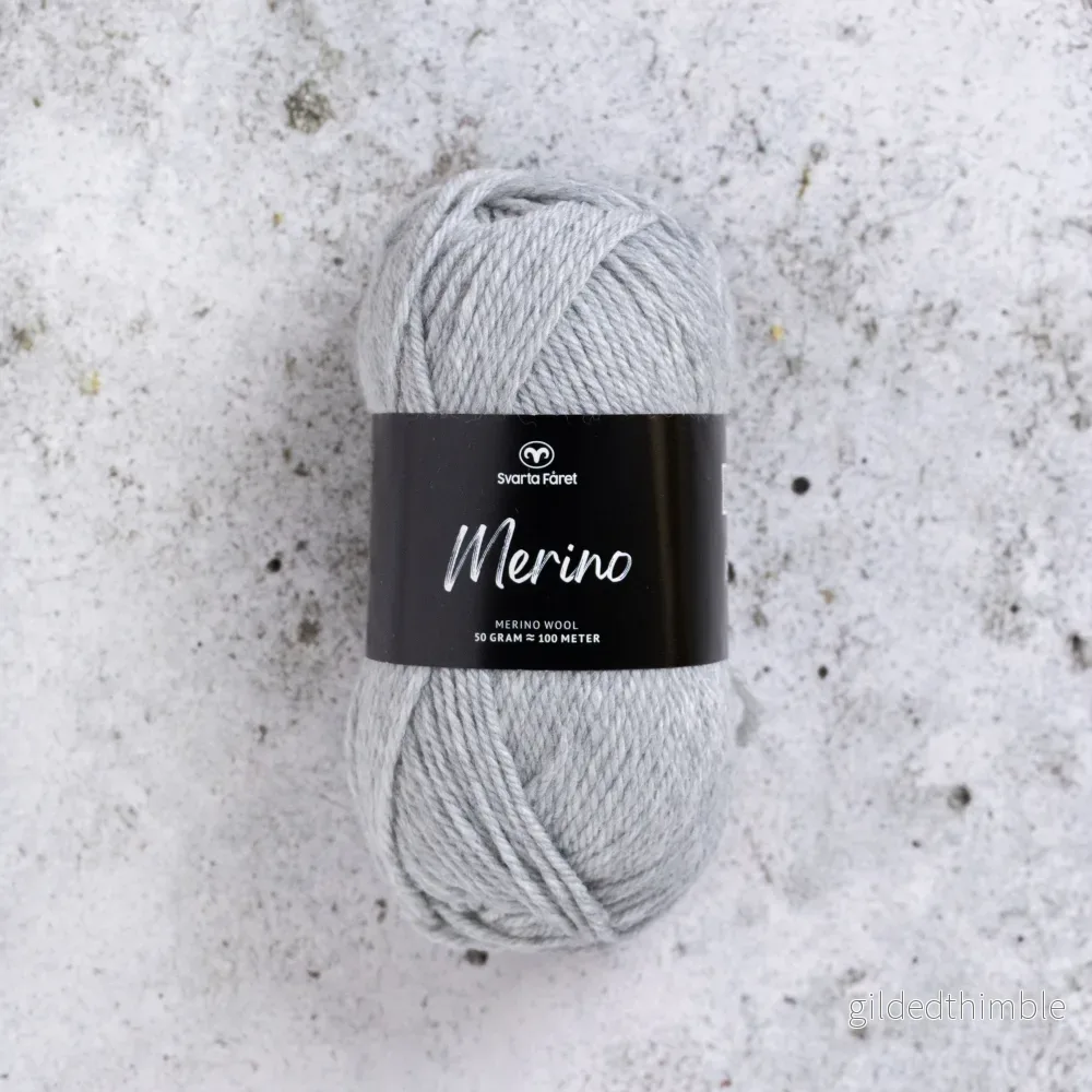 Merino 50g Untouched Grey