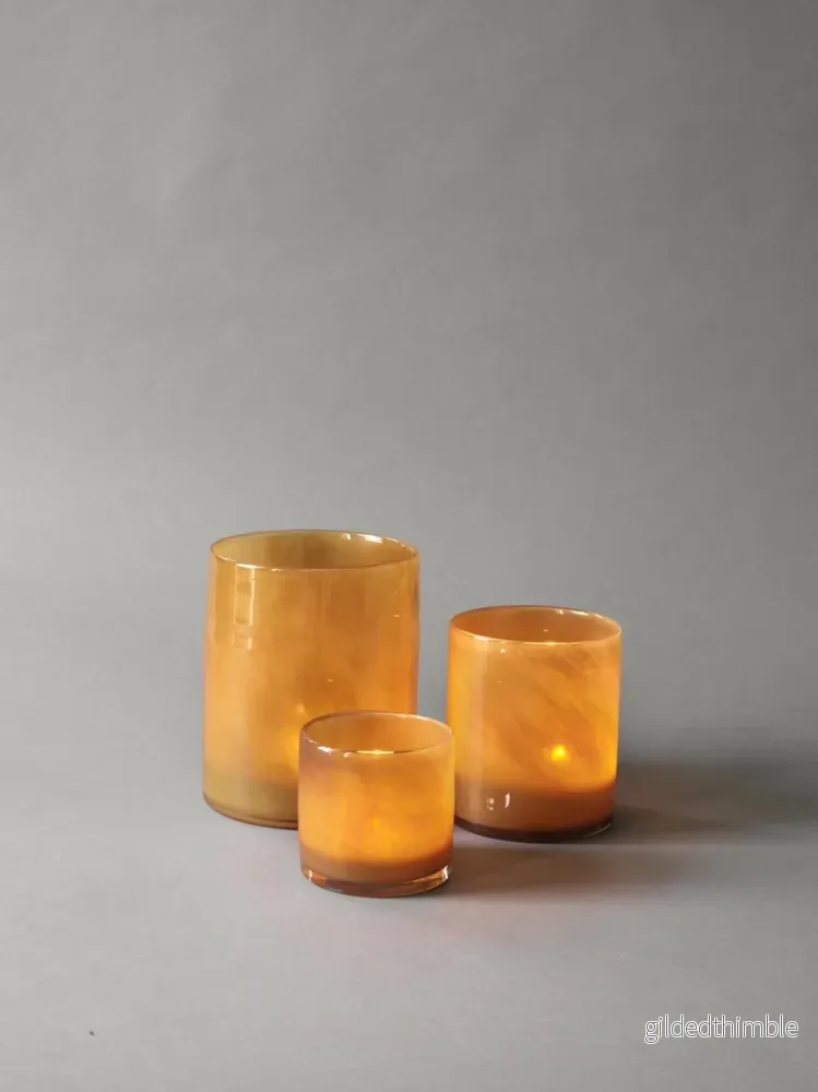 Ljuslykta glas 'Lyric' Brown (L) - Bild 3