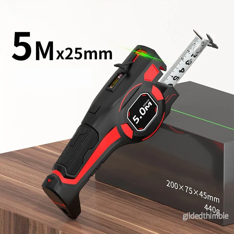 LaserMätare Pro™ | Smart 2-i-1 Måttband – Slipp Sneda Mätningar LaserMätare Pro™ | Smart 2-i-1 Måttband – Slipp Sneda Mätningar