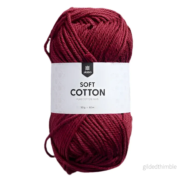 Soft Cotton Maroon red (8859)
