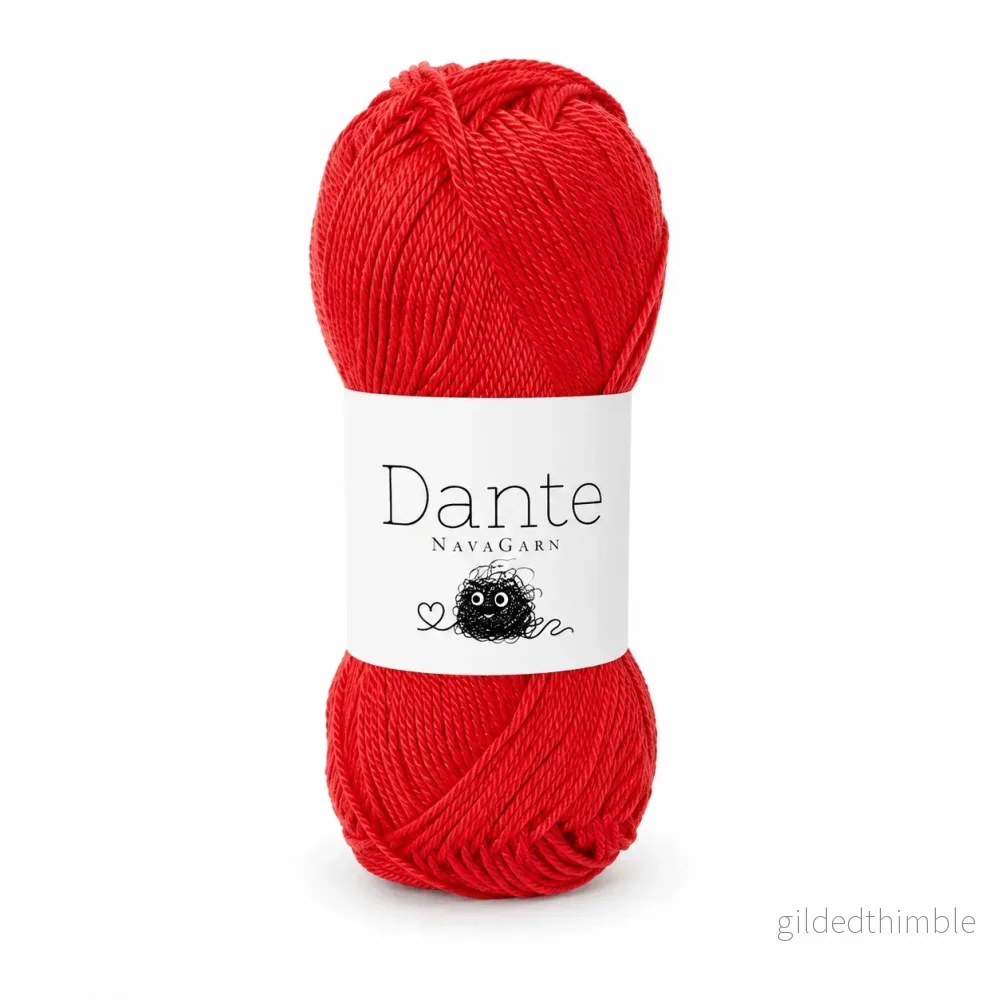 Dante – Merceriserat bomullsgarn 50 g - Bild 3