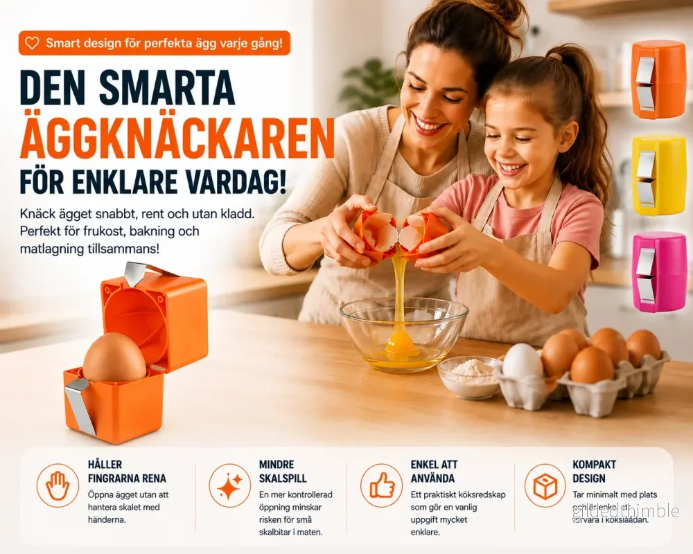 Äggla™ – Knäck ägget utan skalbitar - Bild 2