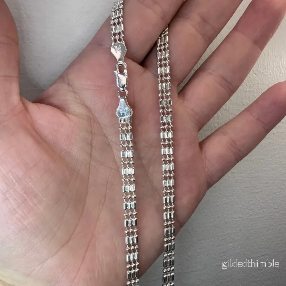Silverhalsband Nicola