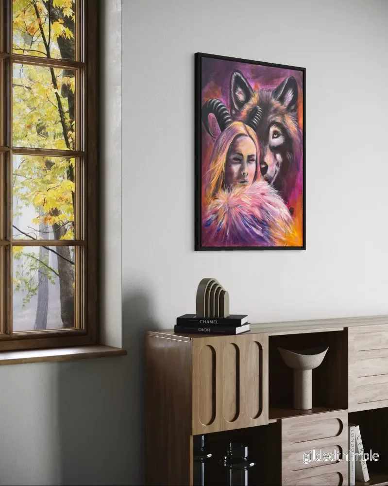 Starka ensamma- oslagbara tillsammans - Art Print - Bild 3