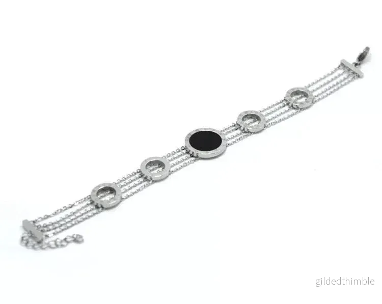 SILVER ARMBAND RIVIERA CHAIN - Bild 3