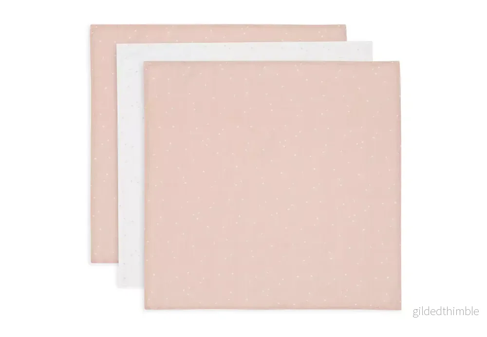 Muslinfiltar - Twinkling Wild Rose 3-pack