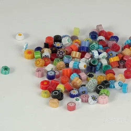 Moretti Millefiori Transp. 7-8 mm, 100 g Moretti Millefiori Transp. 7-8 mm, 100 g