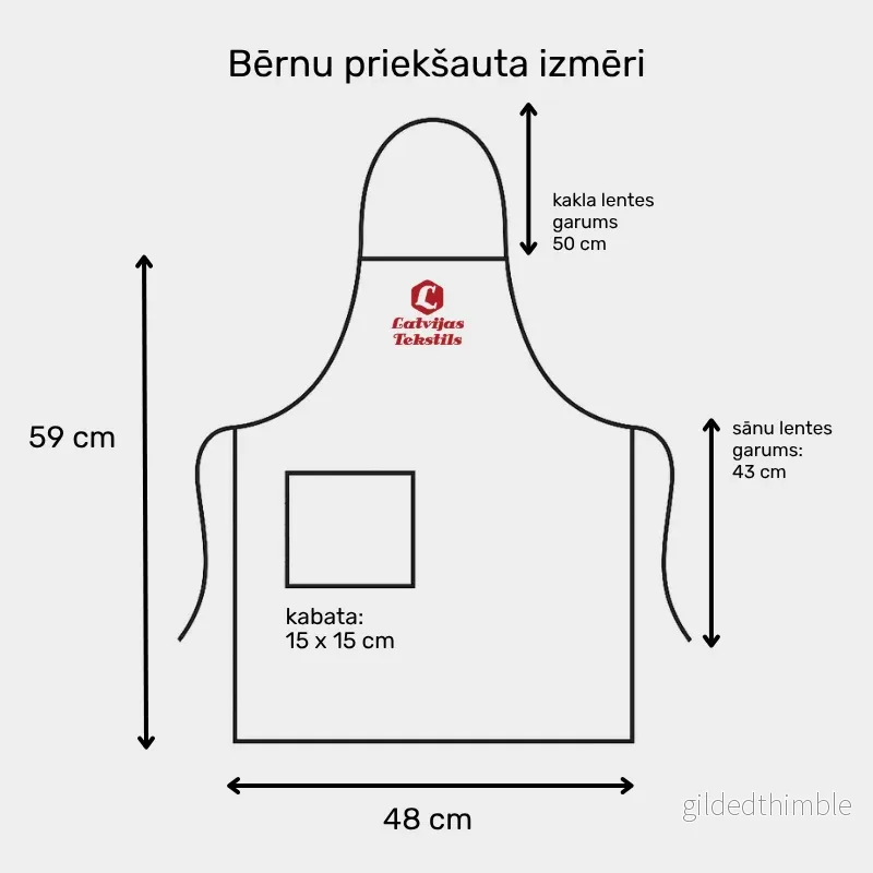 Lina priekšauts bērniem | Latvija - Bild 3