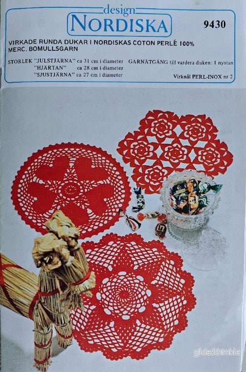 Virkmönster Juldukar 3 Storlekar – PDF Virkmönster Juldukar 3 Storlekar – PDF