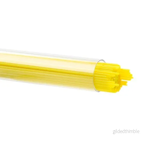 Bullseye Sunflower Yellow Opaque Stringer 0220-0107,1mm