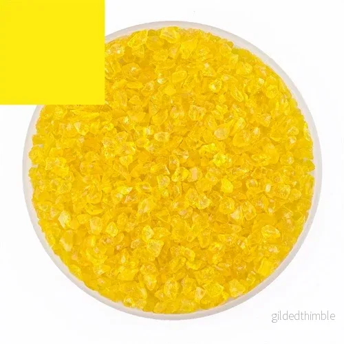 Float Fritt Yellow Dark 2135 Grain 5 Opaque 1000g
