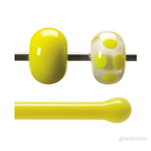 Bullseye Lemon Yellow Opaque 0120-0576