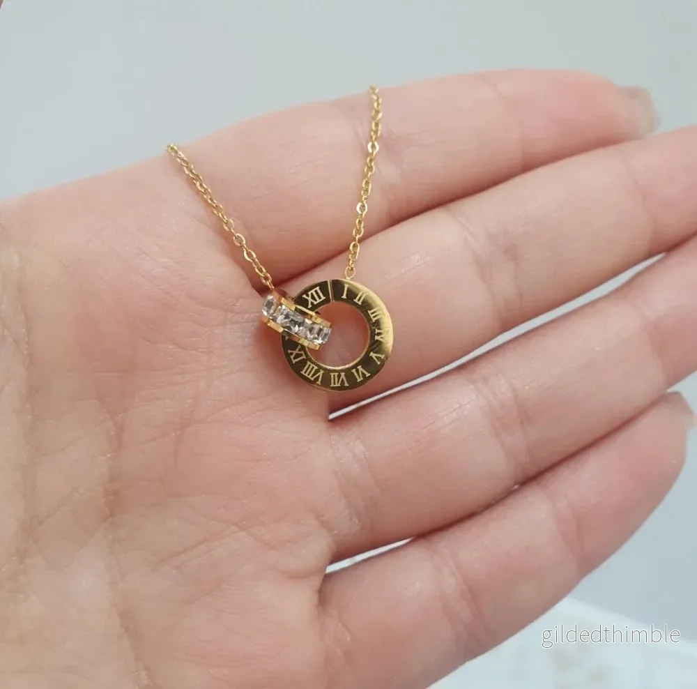 Riviera halsband guld