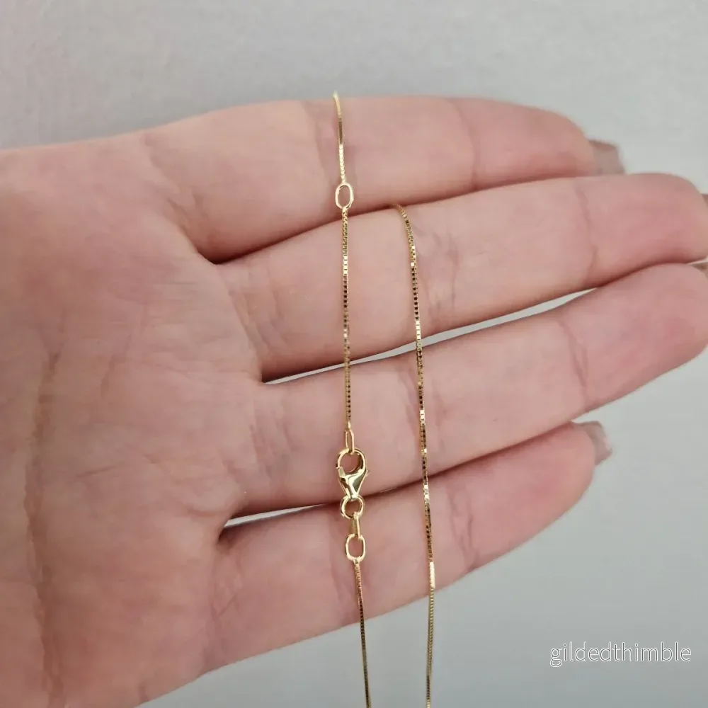 Halsband & hänge runt med kristaller 18k guld - Bild 2
