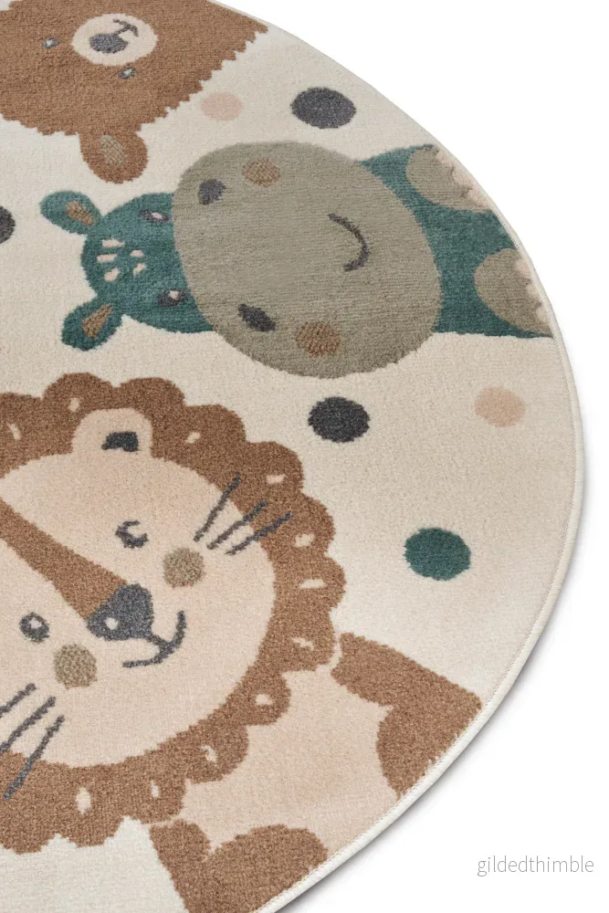 Adventures Animal Party creme/brun/blå - Bild 3