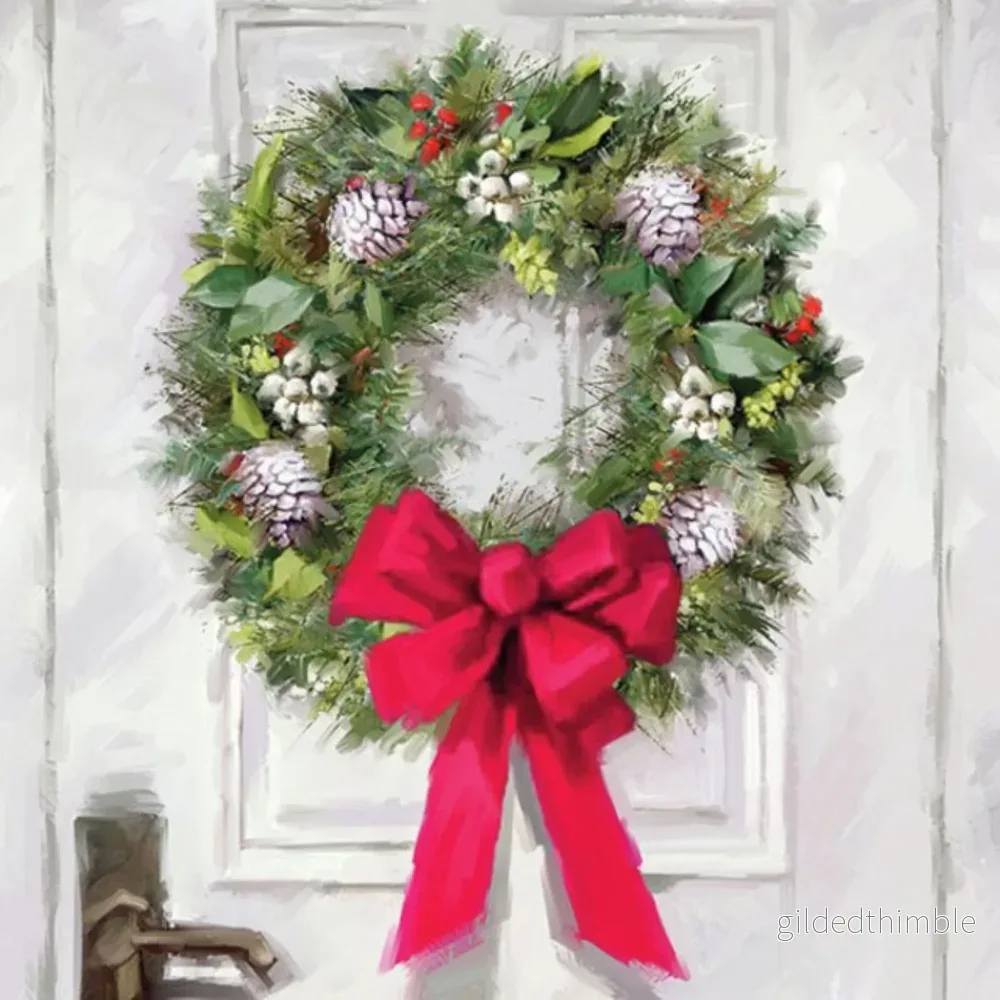 Servetter White Wreath Servetter White Wreath