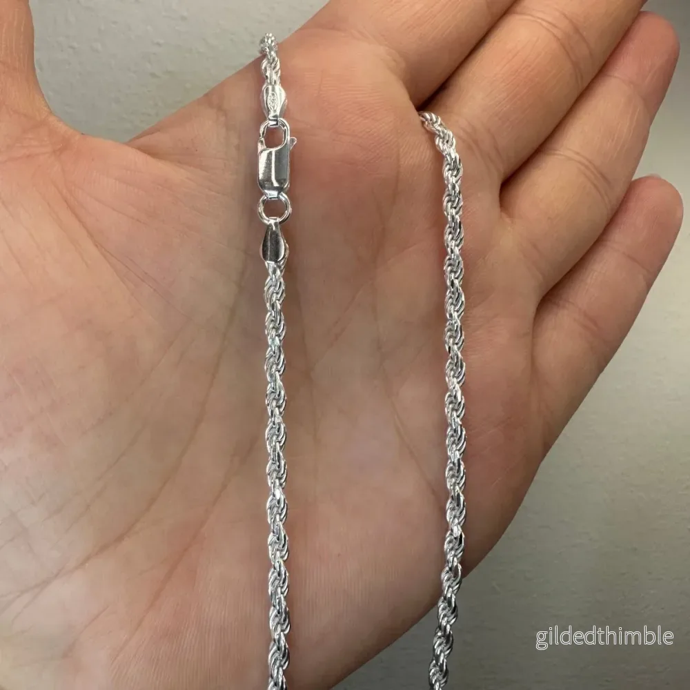 Cordell halsband silver 3mm Cordell halsband silver 3mm