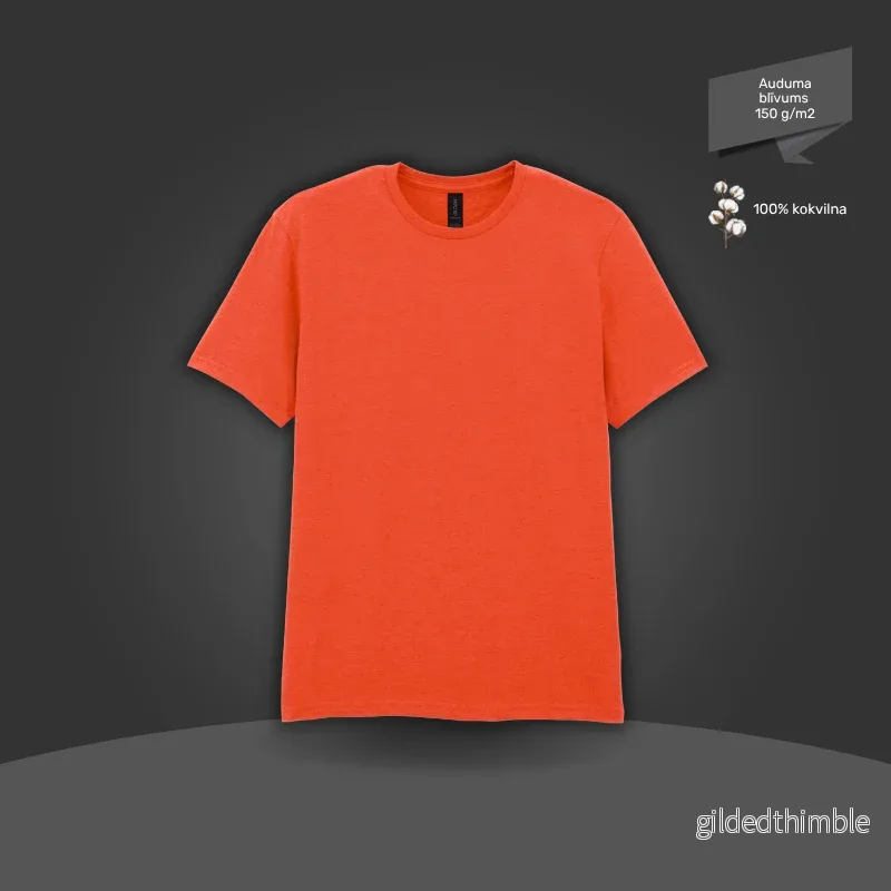Pamata T-krekls | 150 g/m² | Oranžs Pamata T-krekls | 150 g/m² | Oranžs
