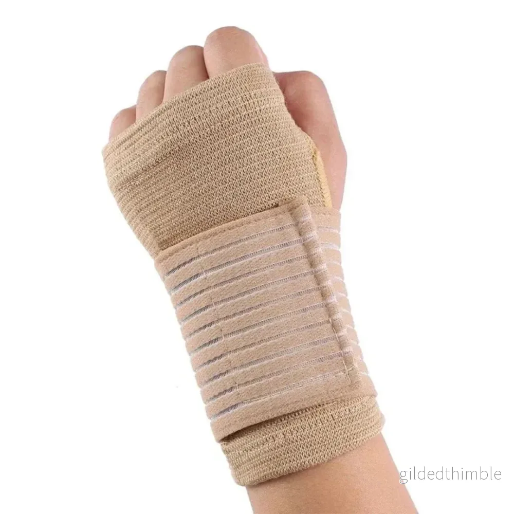 Handledsstöd i elastisk nylon – träningsvänligt - Bild 2