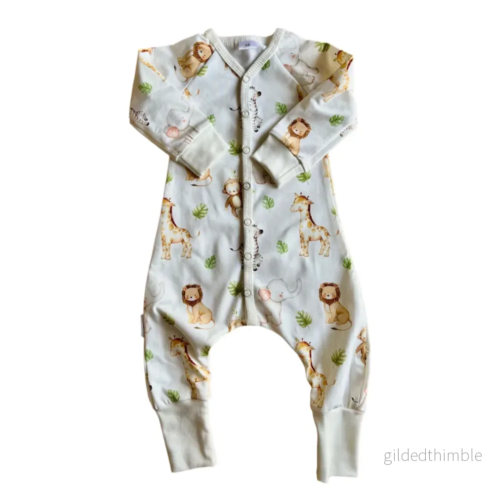 Pyjamas barn, stl 86, cirka 1 år | Sovplagg med söta djur Pyjamas barn, stl 86, cirka 1 år | Sovplagg med söta djur
