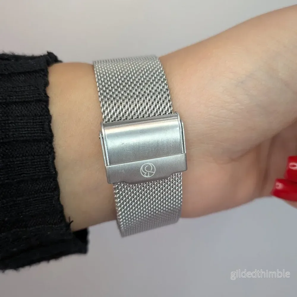 Berlin & Son - Black & Silver Mesh 40mm - Bild 2