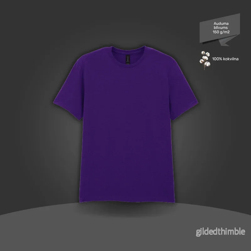 Pamata T-krekls | 150 g/m² | Tumši purpura Pamata T-krekls | 150 g/m² | Tumši purpura