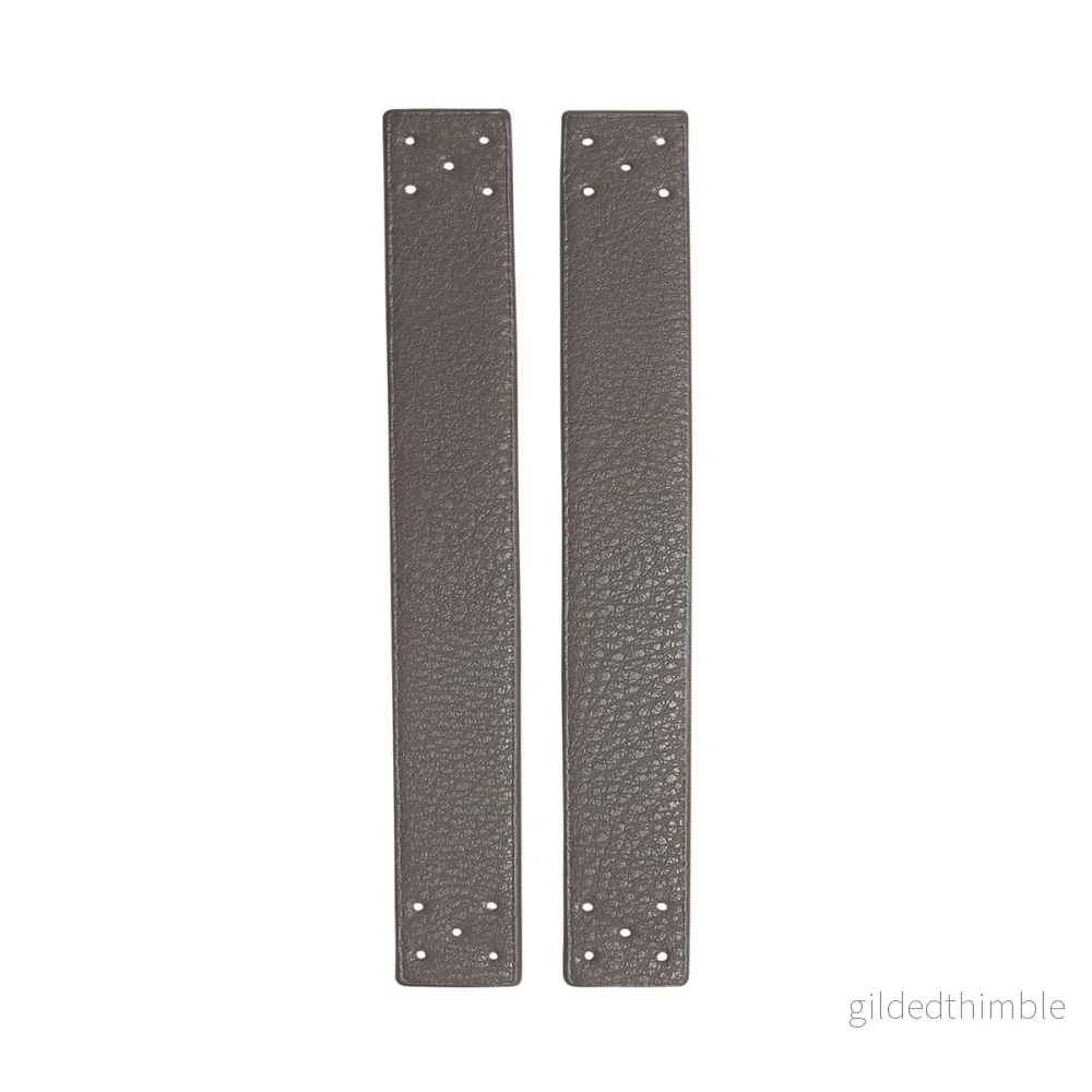 Remmar att sy på – konstläder – 2-p – 18 x 2,2 cm – Gråa Remmar att sy på – konstläder – 2-p – 18 x 2,2 cm – Gråa