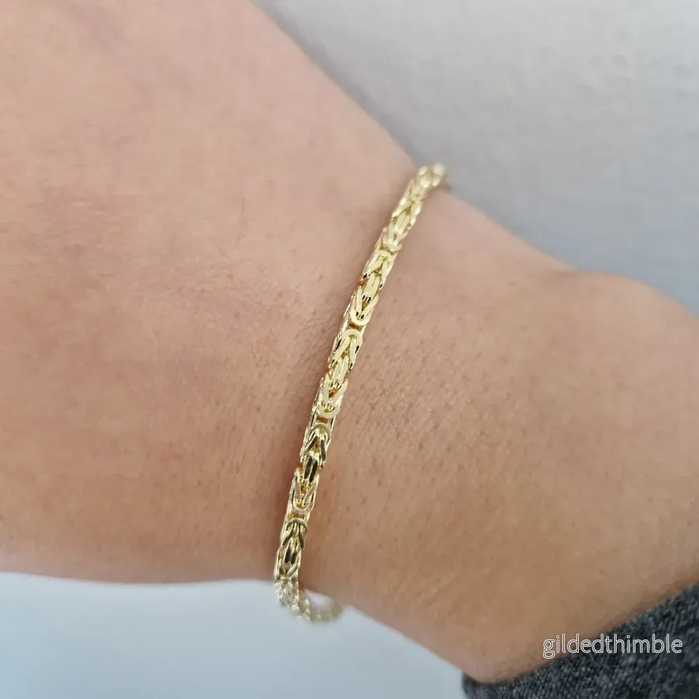 Armband Kejsarlänk 18k guld 2,3mm Armband Kejsarlänk 18k guld 2,3mm