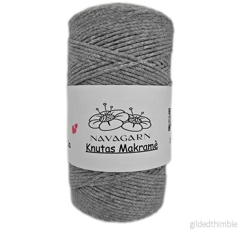 Knutas Bomullsmakramé 2 mm – 250 g (250 m) OEKO-TEX® - Bild 3