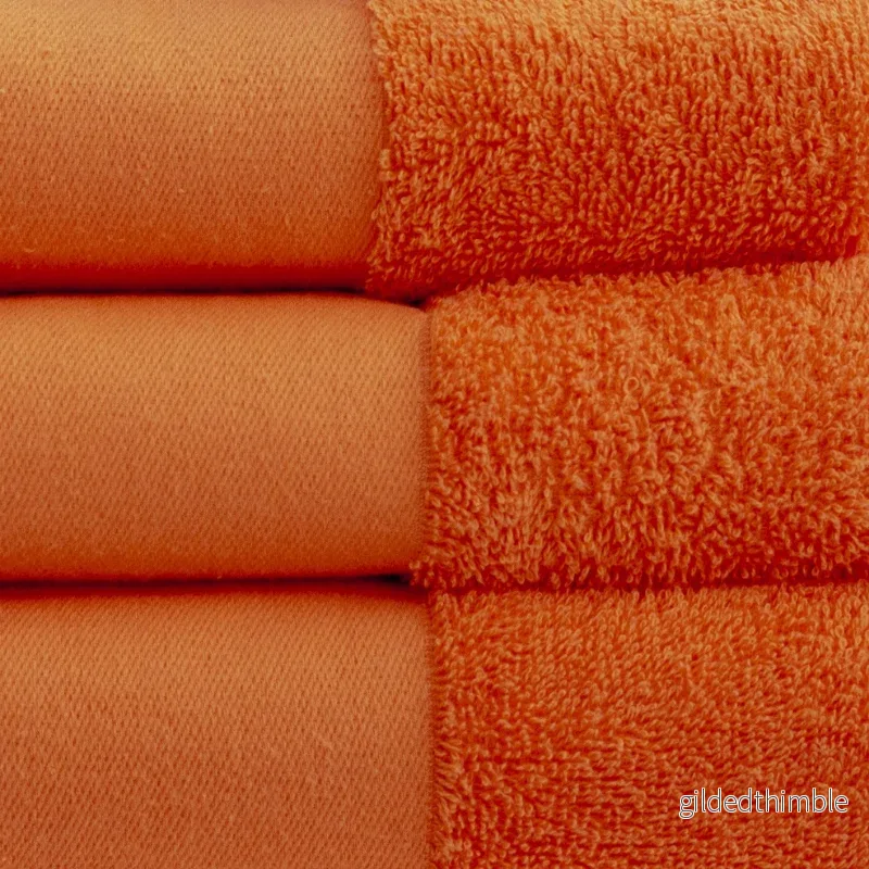 Klasiskais frotē dvielis 450 g/m² | Oranžs - Bild 2
