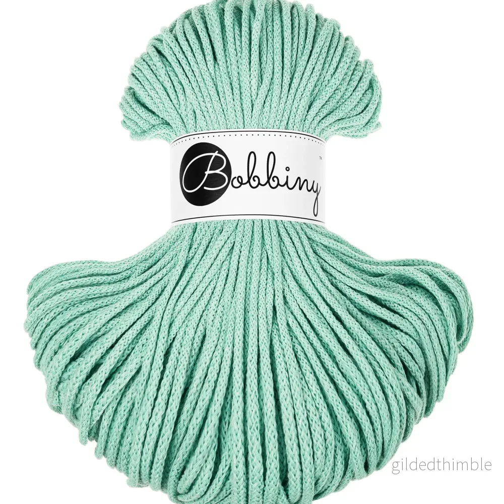 JELLY MINT Junior 3 mm. mjukt bomullssnöre JELLY MINT Junior 3 mm. mjukt bomullssnöre