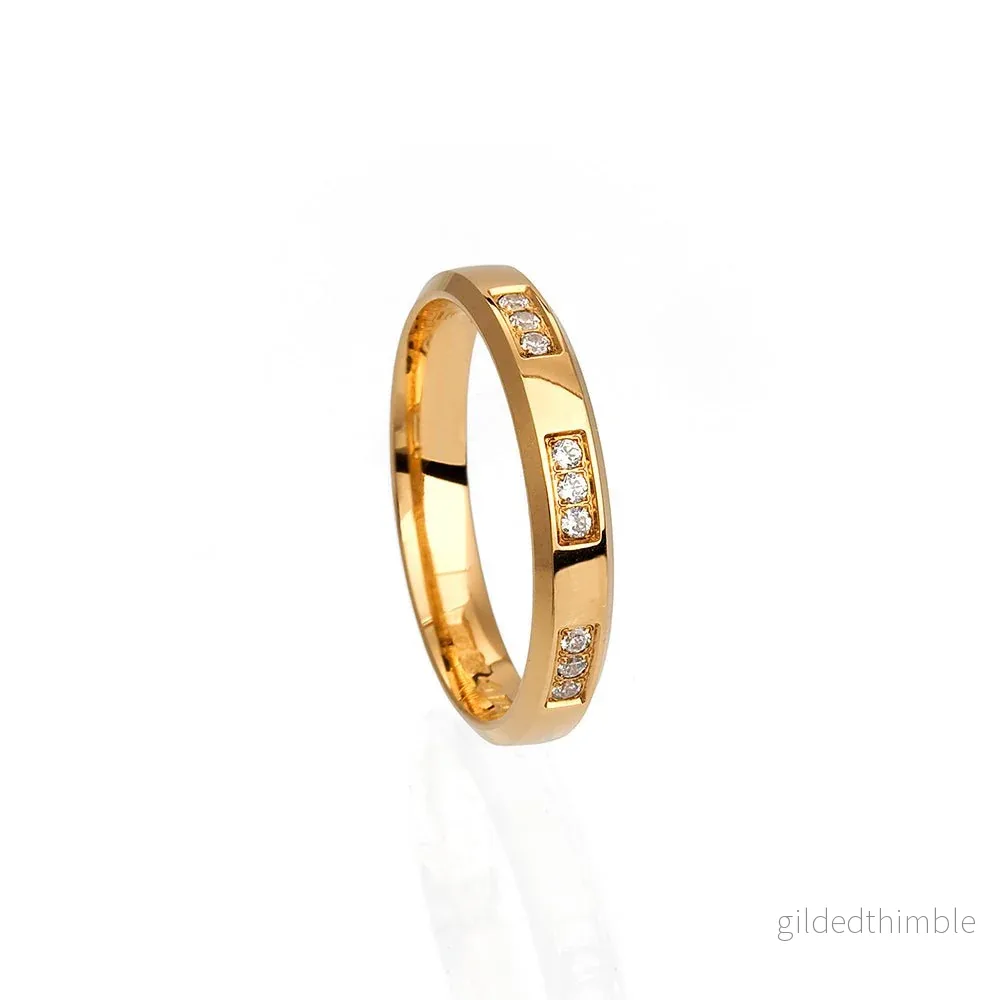 Vigselring Linnea 18k guld