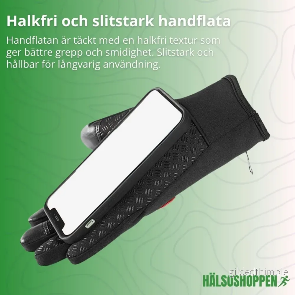 Värmehandskar – touchfunktion, vattenavvisande och vindtäta - Bild 3