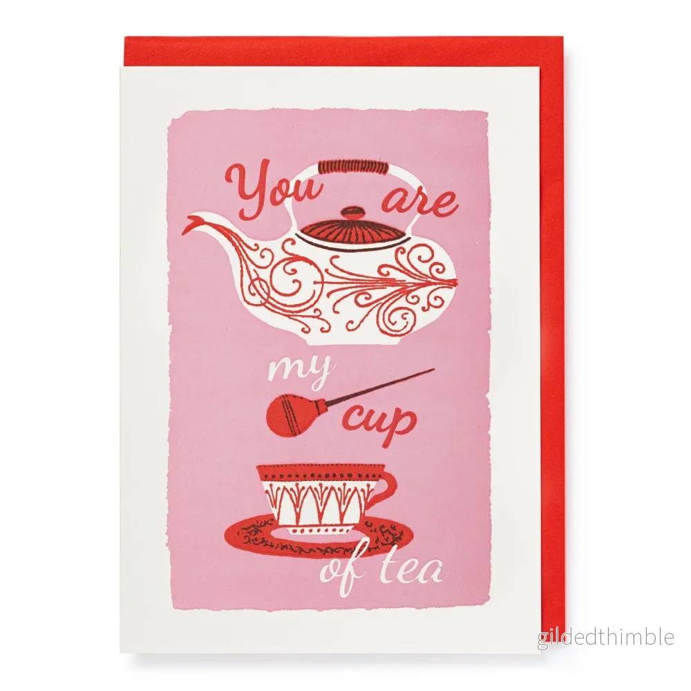 Gratulationskort - Cuppa Tea