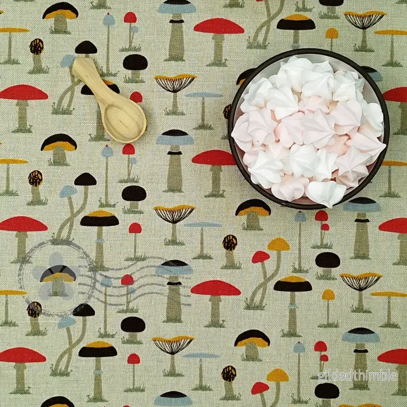 Lina dvielis | Sēnes - Bild 2
