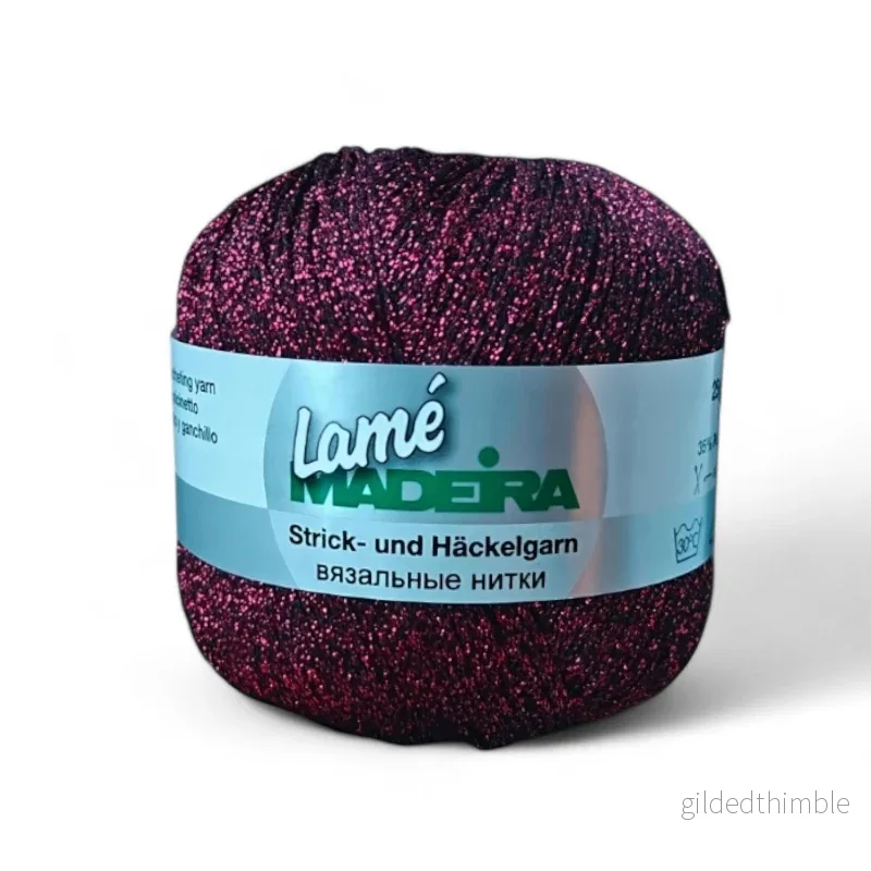 Madeira Lamé - Metalliskt Glittergarn 25g - Bild 3