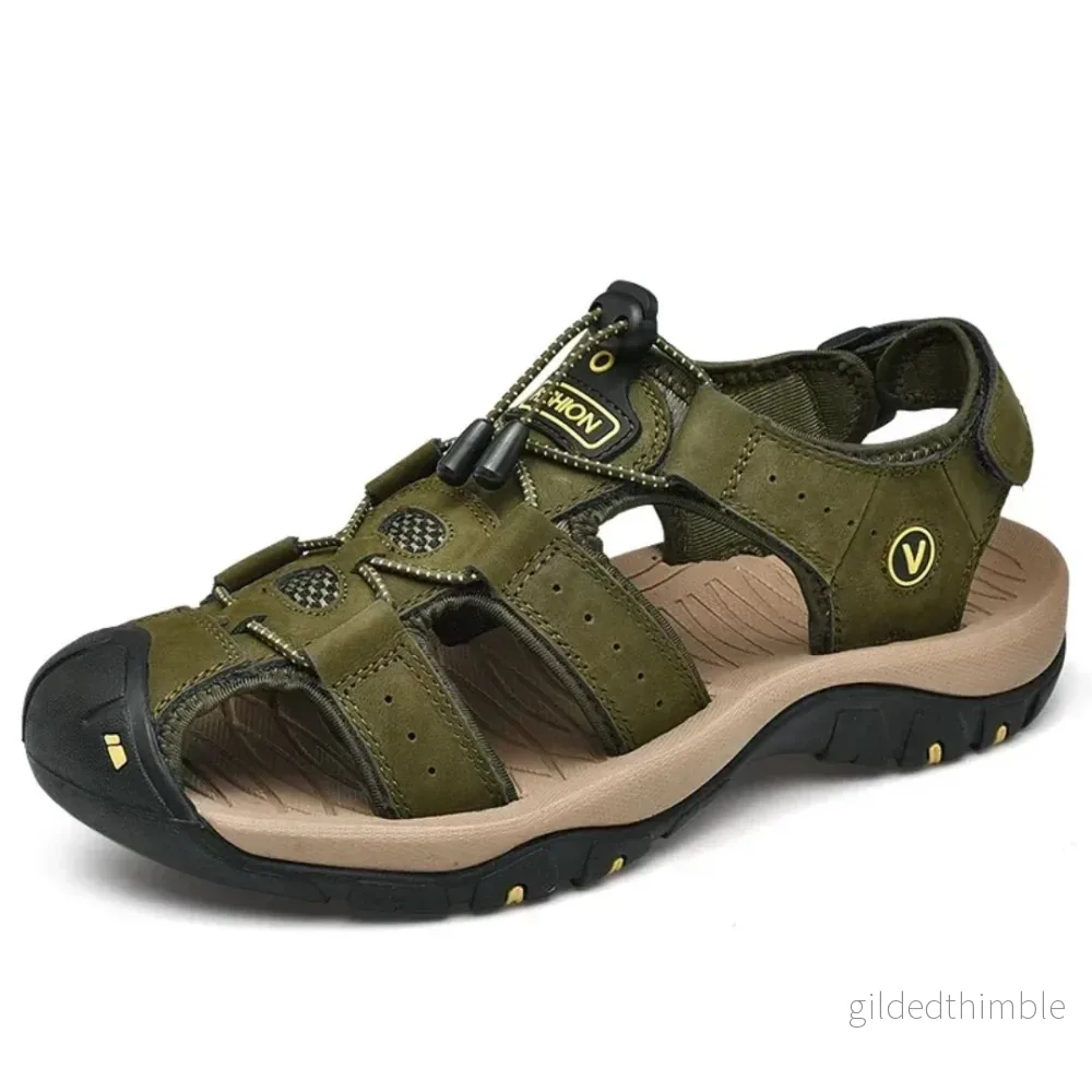 Vandringssandaler för män | Friluftssandal & Hiking Sandal Herr | Komfortabel Sula - Bild 3